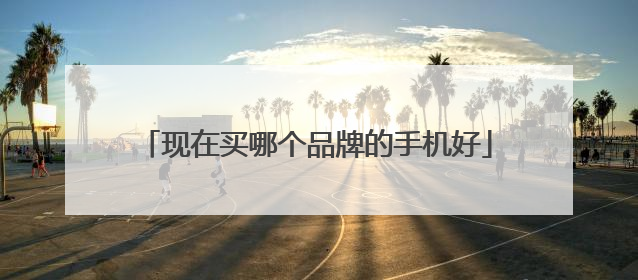 现在买哪个品牌的手机好