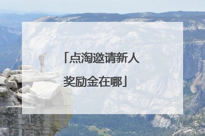 点淘邀请新人奖励金在哪