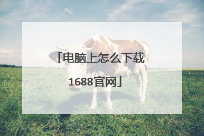 电脑上怎么下载1688官网