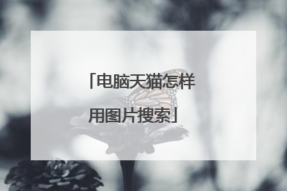电脑天猫怎样用图片搜索