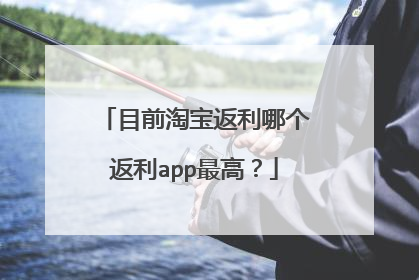 目前淘宝返利哪个返利app最高?