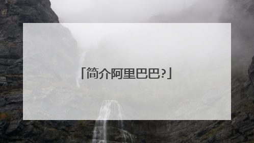 简介阿里巴巴?