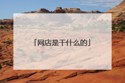 网店是干什么的