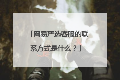 网易严选客服的联系方式是什么?