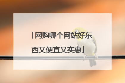 网购哪个网站好东西又便宜又实惠