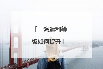 一淘返利等级如何提升