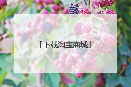 下载淘宝商城