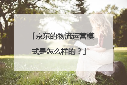 京东的物流运营模式是怎么样的？