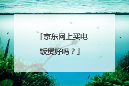 京东网上买电饭煲好吗?