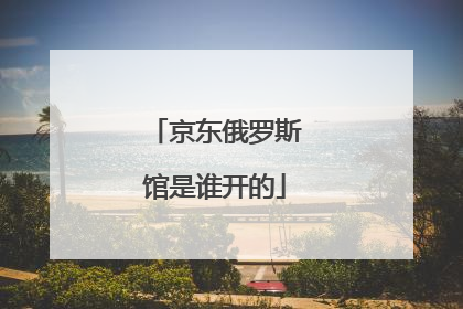 京东俄罗斯馆是谁开的