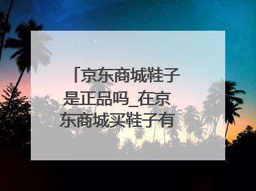 京东商城鞋子是正品吗_在京东商城买鞋子有什么省钱方法吗?麻烦告诉我