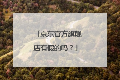 京东官方旗舰店有假的吗?