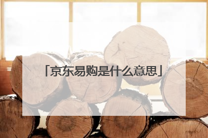 京东易购是什么意思