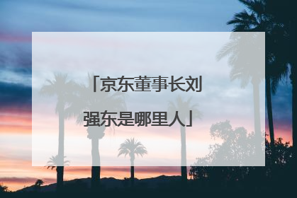 京东董事长刘强东是哪里人