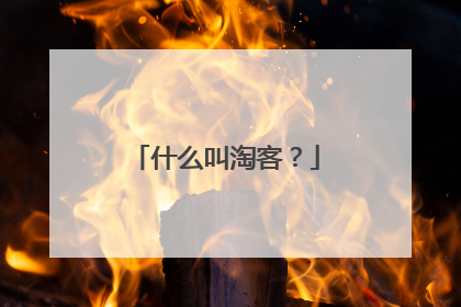 什么叫淘客?