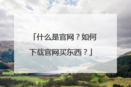 什么是官网?如何下载官网买东西?