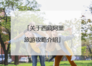 关于西藏阿里旅游攻略介绍