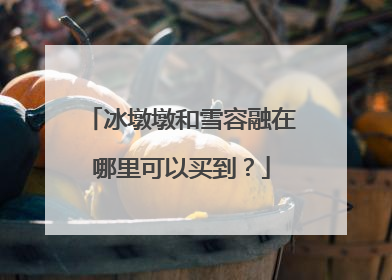 冰墩墩和雪容融在哪里可以买到?