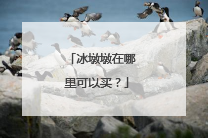 冰墩墩在哪里可以买?