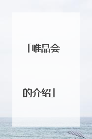 唯品会的介绍