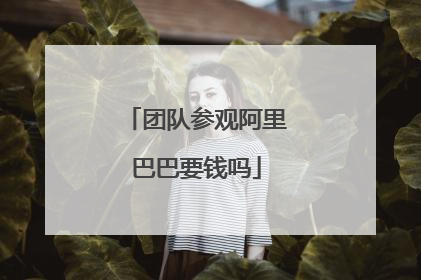 团队参观阿里巴巴要钱吗