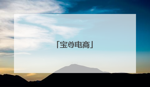 宝尊电商