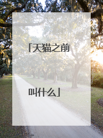 天猫之前叫什么