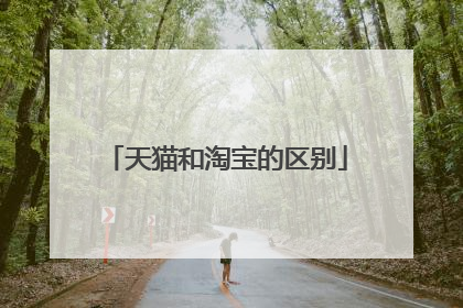 天猫和淘宝的区别