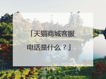 天猫商城客服电话是什么?