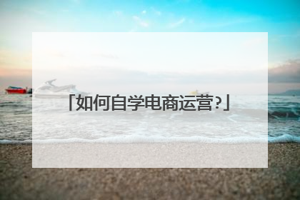 如何自学电商运营?