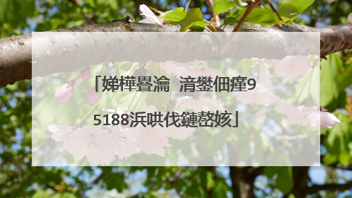 娣樺疂瀹㈡湇鐢佃瘽95188浜哄伐鏈嶅姟