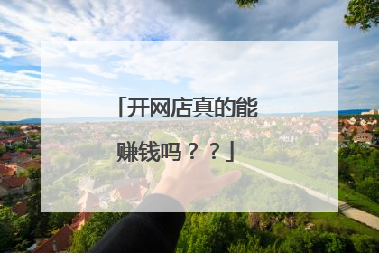 开网店真的能赚钱吗??