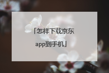 怎样下载京东app到手机