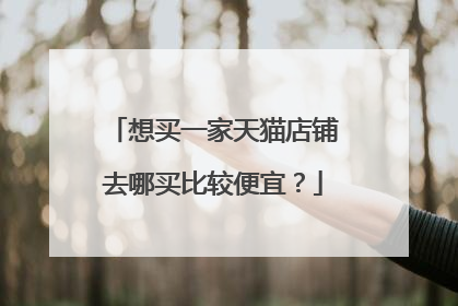 想买一家天猫店铺去哪买比较便宜？
