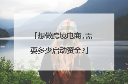 想做跨境电商,需要多少启动资金?