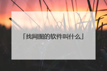 找网图的软件叫什么