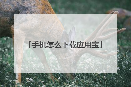 手机怎么下载应用宝