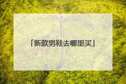 新款男鞋去哪里买