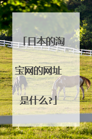 日本的淘宝网的网址是什么?