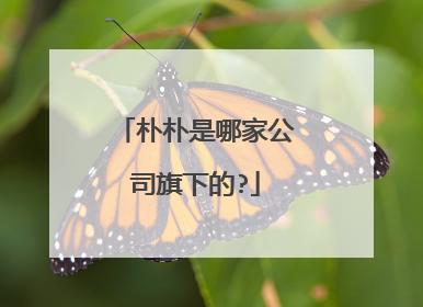 朴朴是哪家公司旗下的?