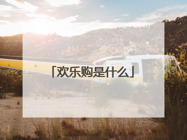 欢乐购是什么