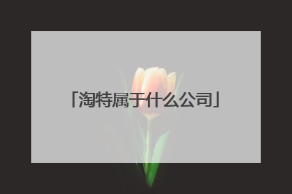 淘特属于什么公司