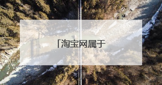 淘宝网属于哪个公司