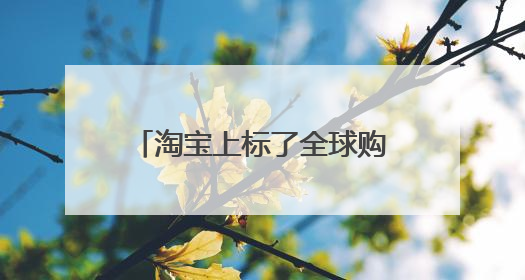 淘宝上标了全球购的都是正品吗?
