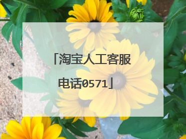 淘宝人工客服电话0571