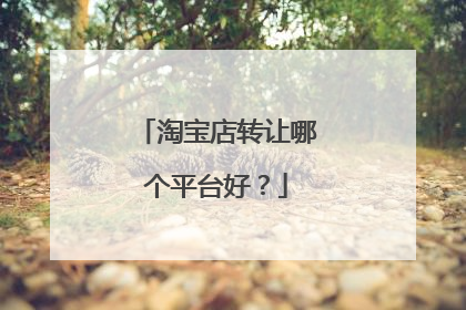 淘宝店转让哪个平台好?