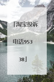 淘宝投诉电话95338
