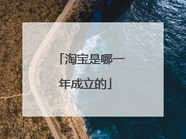 淘宝是哪一年成立的