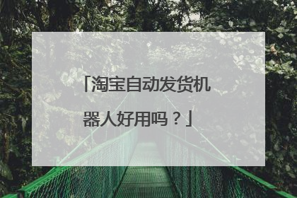 淘宝自动发货机器人好用吗？