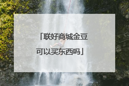 联好商城金豆可以买东西吗